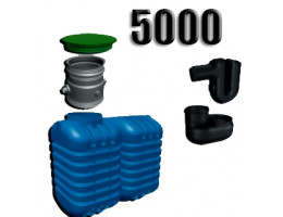 Резервоар 5000 l за дъждовна вода Aqua Terne 135