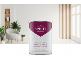 Боя латерксна Spirit impeccable white satin, 1 l