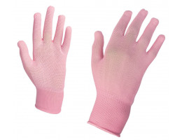 Ръкавици от полиестерно трико с полимерни капки FUNNY
