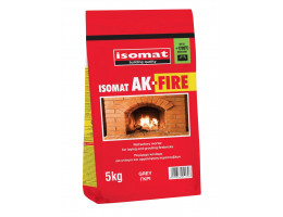 Isomat AK-FIRE, grey, 5 kg, лепило за зидане на камини