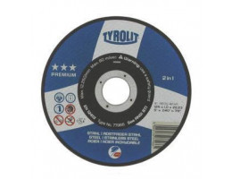 Карбофлексов диск за рязане на неръжд. Ø125 x 1.6 A 46 Q-BFX A, Premium 2IN1