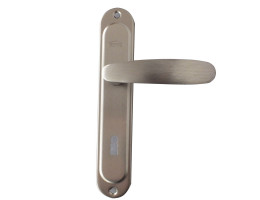 Обикновена дръжка за врата Силистра 70 mm сатен