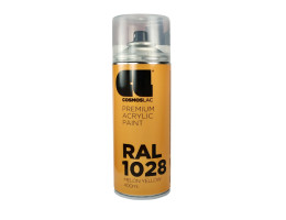 Спрей COSMOS 320 пъпешово жълт RAL 1028 - 400 ml