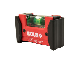 Нивел компактен, магнитен GO MAGNETIC CLIP с клипс, комплект, SOLA
