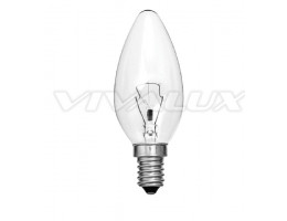 Лампа миньонка тип свещ CS-40W/230V/E14 прозрачна